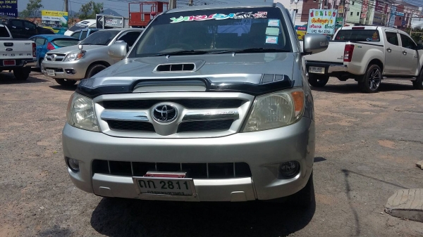 Toyota Hilux Vigo Extra Cab 2.5 D4D (E) สีเทา ปี 2006
