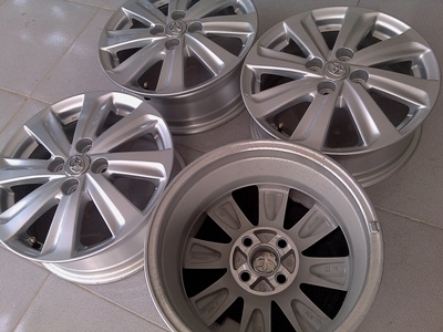 แม็ก Toyota All new vios ถอดป้ายแดง แม็ก Toyota All new vios ถอดป้ายแดง