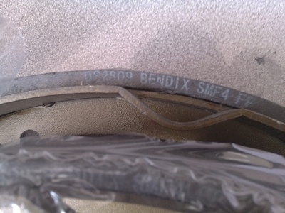 ผ้าเบรคหลัง Bendix
