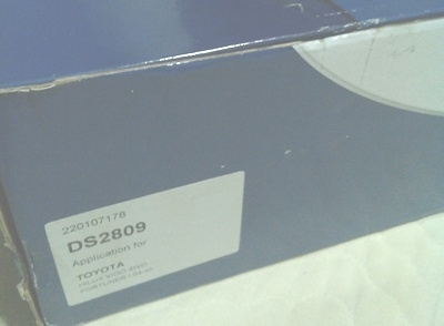 ผ้าเบรคหลัง Bendix