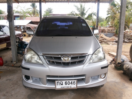 TOYOTA.avanza.1.5ตัวjรถบ้านใช้มือเดียว2ระบบแก๊สlpgเล่มพร้อม