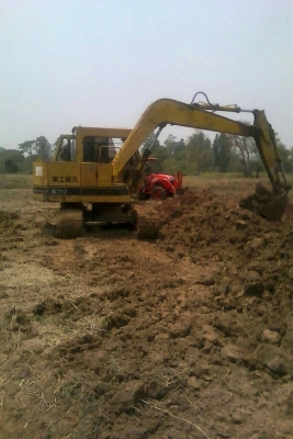 ขายรถแบคโฮ CAT E70 สวยพร้อมใช้แอร์เย็นเอกสารใบสัญญาซื้อขาย