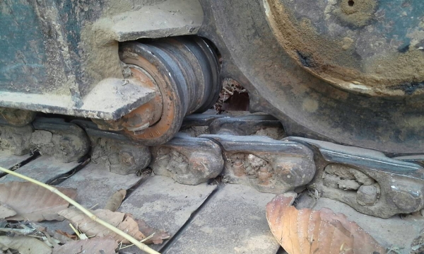 ขายรถแบคโฮ CAT E70 สวยพร้อมใช้แอร์เย็นเอกสารใบสัญญาซื้อขาย