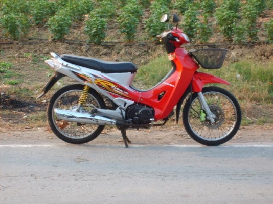 Honda wave 125 ปี 49 (red gray)