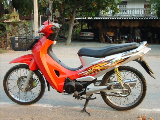 Honda wave 125 ปี 49 (red gray)