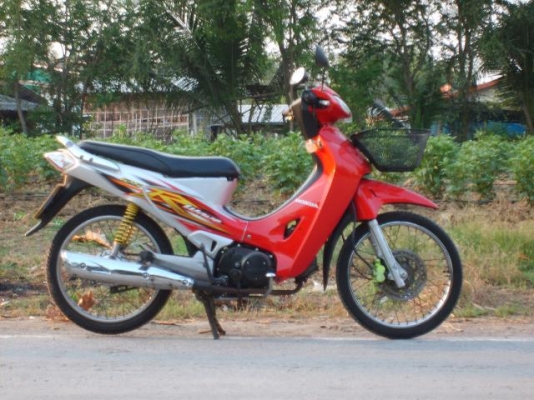 Honda wave 125 ปี 49 (red gray)