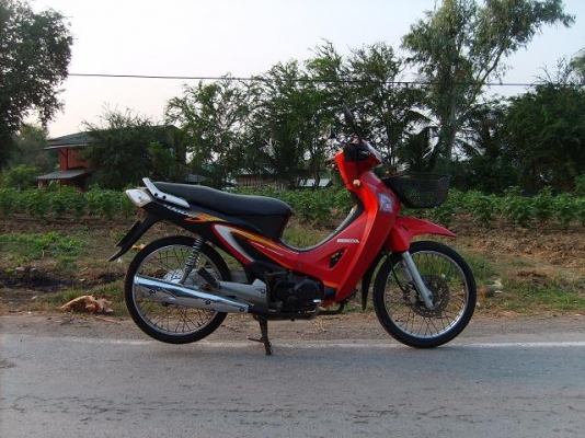 Honda wave 125 ปี 47 (red black)