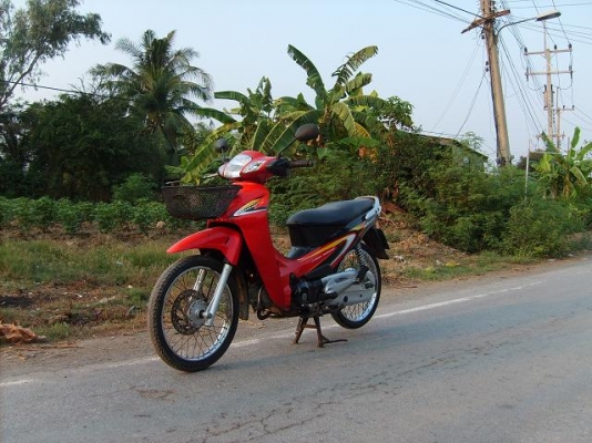 Honda wave 125 ปี 47 (red black)