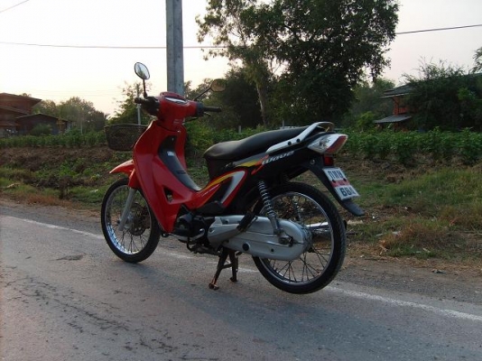 Honda wave 125 ปี 47 (red black)