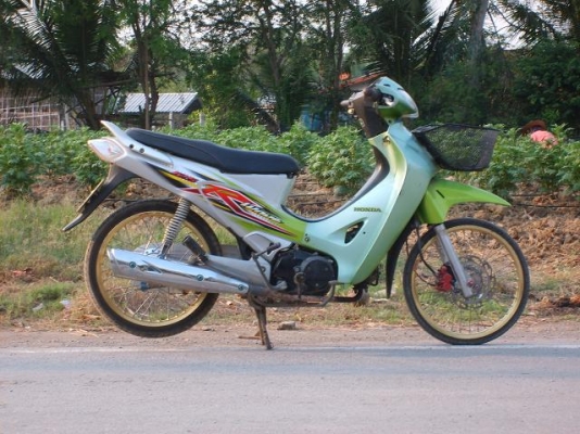 Honda wave 125 ปี 47 (gray green)