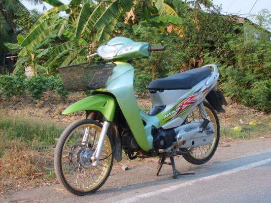 Honda wave 125 ปี 47 (gray green)