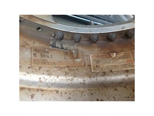 ขายล้อ  ญี่ปุ่น ก้านยกๆ   มืสองสภาพดี ขอบ 18 หน้า 7.5 หลัง 8.5 5รู 114พร้อมยางสวยๆๆเลยคับ   ขาย  32000