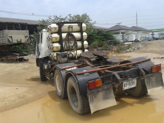 ขายหัวลาก NISSAN CW30 Mเครื่อง 265 แรงม้า ก๊าช CNG 8 ถัง