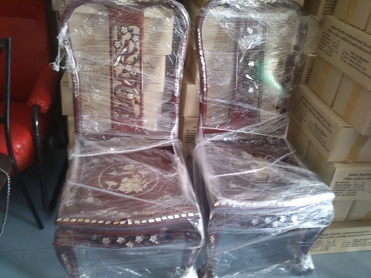 ขายโต๊ะอาหาร 8 ที่ไม้ฝังมุกไฟ สวยมากๆ