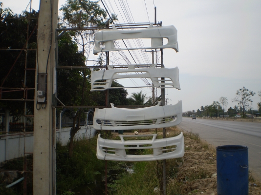 ขายชุดแต่งรถเก๋ง กระบะ รถบรรทุกทุกรุ่น ผลิตจากไฟเบอร์กลาสและพลาสติก ABS