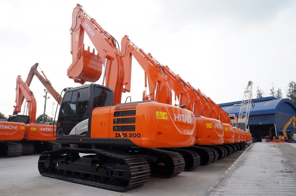 รถขุดตีนตะขาบ ขนาด 20 ตัน ใหม่ - Hitachi รุ่น ZX200-5G