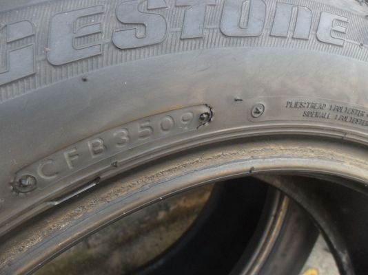 ยาง BRIDGESTONE 175/65R15 ปี09 ยาง BRIDGESTONE 175/65R15 ปี09