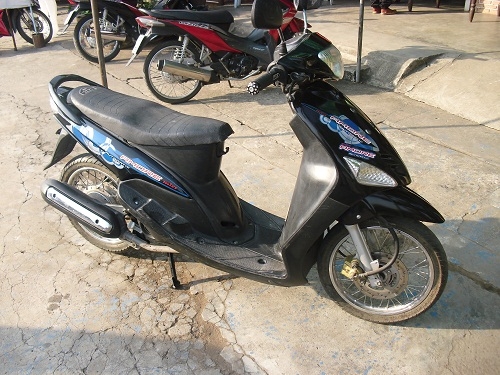 ขาย MIO115  ปี50 สภาพดี เอกสารพร้อมโอน พรบ ภาษีไม่ขาดต่อ