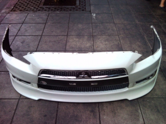 @@@ ขาย กันชนหน้าแท้ mitsubishi EX พร้อมสปอร์่ตไลท์ @@@