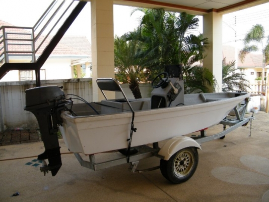 ขายเรือ 13ฟุต + เครื่องยามาฮ่า 15 แรง พร้อมใช้ สภาพสวยๆ ราคาถูกๆๆ
