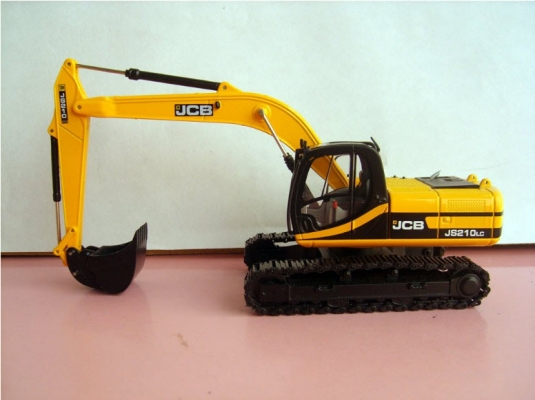 รถโมเดล JCB JS210LC Hydraulic Excavator Scale 1:50