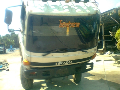ขายรถบรรทุกหกล้อดั้มดินอีซูซูร็อคกี้ FSR เครื่อง 165 แรงม้า 6BD1
