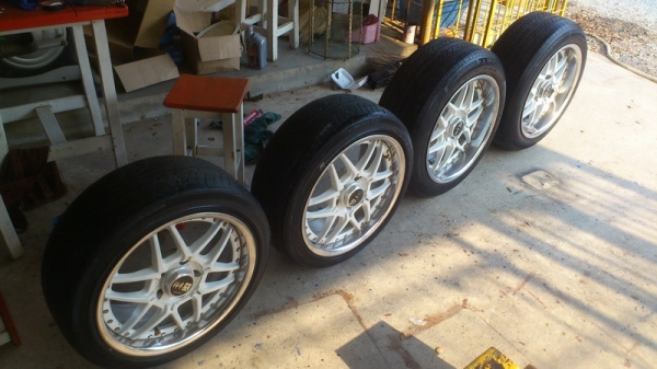 ขายล้อแม็กญี่ปุ่นแท้ๆ 17 หน้า 8 หลัง 9 kakimoto (ปรับราคา)