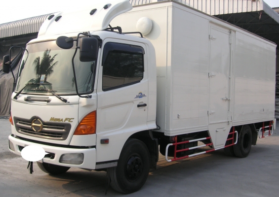 รถ 6 ล้อ HINO FC ตู้แห้ง รถ 6 ล้อ HINO FC ตู้แห้ง