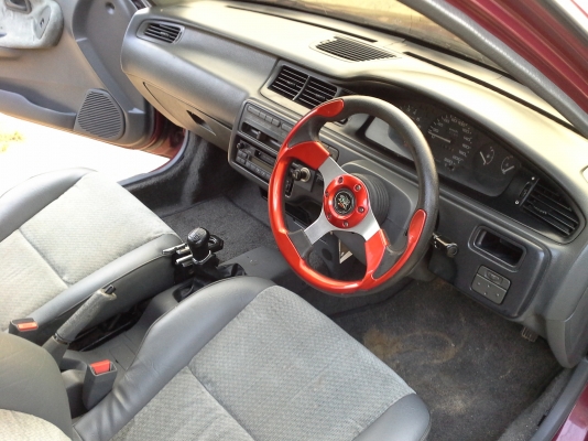 ซีวิค ปี95รถบ้าน เครื่องหัวฉีด แอร์เย็น เกียร์กระปุก