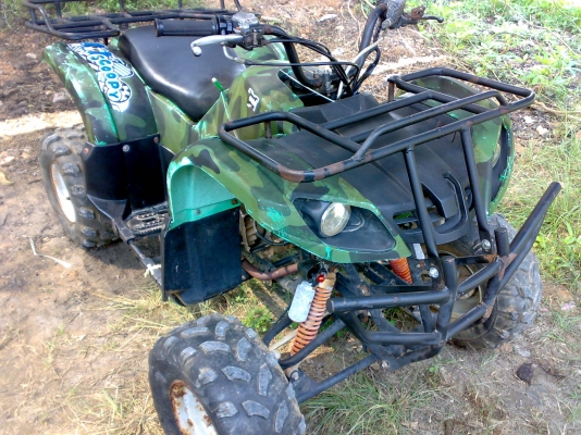 ATV150 ออโต้ ดั้มหน้า ดิสหลัง ใช้งานได้ เครื่องยังดี ราคาถูกครับ