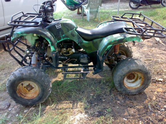 ATV150 ออโต้ ดั้มหน้า ดิสหลัง ใช้งานได้ เครื่องยังดี ราคาถูกครับ