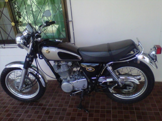 ***ขาย sr 400 เดิมๆประกอบใหม่เครื่องดีจัดเลี่ยมๆเลยมาดู 0858730704 ohm คอนหวัน ***