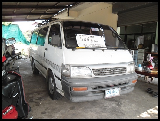 รถตู้หัวจรวด ปี96 สภาพดี สวยมาก