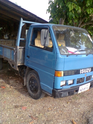 ขายรถ ISUZU NKR 6ล้อช่วงยาวปี33 ทะเยียน ม 79 ยางดีคัซซีสวยพร้อมใช้งาน