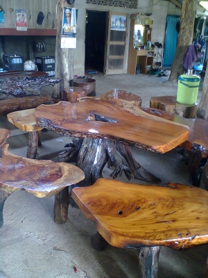 ขายเฟอร์นิเจอร์ไม้ มะค่า เหมาะสำหรับนำไปตกแต่งตั้งโชว์ตามรีสรอด์โรงแรม สปา