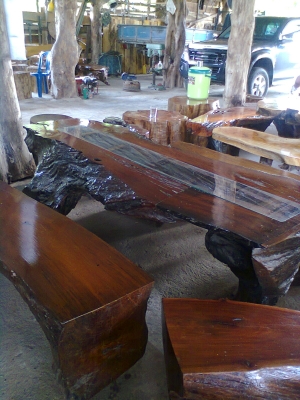 ขายเฟอร์นิเจอร์ไม้ มะค่า เหมาะสำหรับนำไปตกแต่งตั้งโชว์ตามรีสรอด์โรงแรม สปา