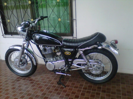 *** ว่าว sr400 castom...ใสปิ้งๆแพงไปขออภัยด้วย 56000 บาท ohm คอนหวัน ***
