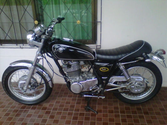 *** ว่าว sr400 castom...ใสปิ้งๆแพงไปขออภัยด้วย 56000 บาท ohm คอนหวัน ***