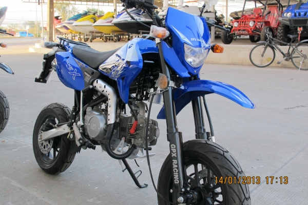 รถใหม่แกาะกล่อง GPX THUNDER X 125 CC พร้อมทะเบียน