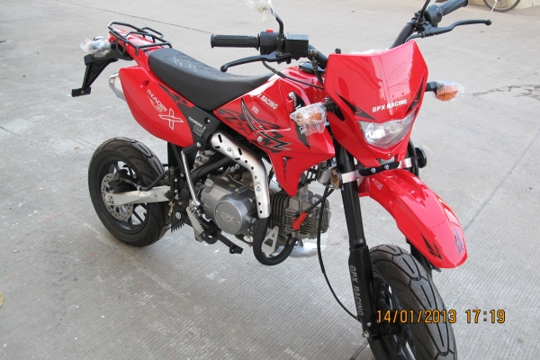 รถใหม่แกาะกล่อง GPX THUNDER X 125 CC พร้อมทะเบียน