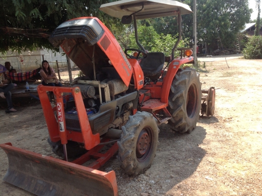 ปัญญาแทรคเตอร์มาแล้ว...จัดมาให้ครับ คูโบต้า L3408 พร้อมใบมีด CMT ผาน6 พร้อมเล่มทะเบียนและชุดโอน