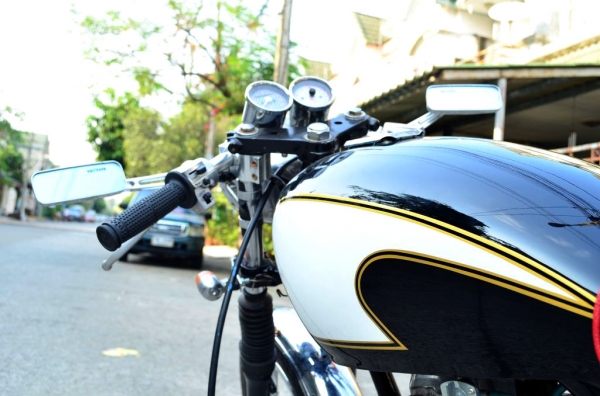 CG125 Cafe' ล้อโต ทะเบียนแท้ ภาษีเต็ม 56 พร้อมโอน!!