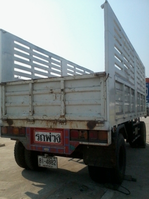 ขายหางพ่วง2เพลาไม่ดั้ม พร้อมใช้งานครับ