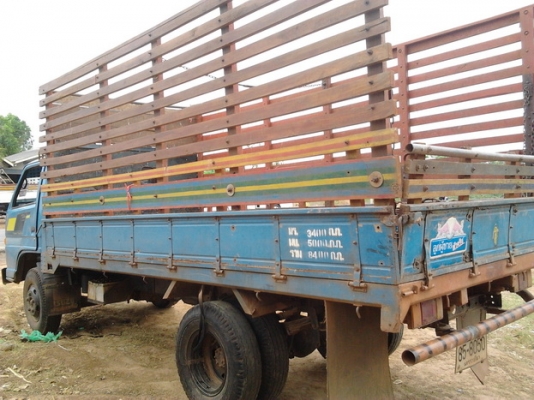 ***ขายแล้วครับขอบคุณ Truck2hand ขาย 6ล้อ ISUZU 115 ประกอบ NPR59L สภาพเดิมๆบางๆ เครื่อง4BD1 115 แรง แห้งจริง ไม่มีหลวม ช่วงล่างเดิมคัสซีสวยไม่มีผุไม่บวมไม่ดาม วางเหล็กเสริมบนแข็งแรง กระบะ4.30ม.พื้นไม้คอกไม้สูง ไม่ผุไม่หัก ยาง7.50ดี6เส้น ภายในดีคอนโซลครบ พร