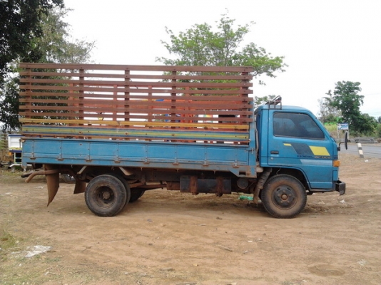 ***ขายแล้วครับขอบคุณ Truck2hand ขาย 6ล้อ ISUZU 115 ประกอบ NPR59L สภาพเดิมๆบางๆ เครื่อง4BD1 115 แรง แห้งจริง ไม่มีหลวม ช่วงล่างเดิมคัสซีสวยไม่มีผุไม่บวมไม่ดาม วางเหล็กเสริมบนแข็งแรง กระบะ4.30ม.พื้นไม้คอกไม้สูง ไม่ผุไม่หัก ยาง7.50ดี6เส้น ภายในดีคอนโซลครบ พร