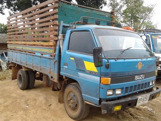 ***ขายแล้วครับขอบคุณ Truck2hand ขาย 6ล้อ ISUZU 115 ประกอบ NPR59L สภาพเดิมๆบางๆ เครื่อง4BD1 115 แรง แห้งจริง ไม่มีหลวม ช่วงล่างเดิมคัสซีสวยไม่มีผุไม่บวมไม่ดาม วางเหล็กเสริมบนแข็งแรง กระบะ4.30ม.พื้นไม้คอกไม้สูง ไม่ผุไม่หัก ยาง7.50ดี6เส้น ภายในดีคอนโซลครบ พร