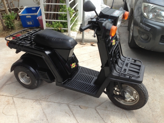 รถ3ล้อ HONDA GYRO-X 50CC.เครื่องดี สีดีสต๊าทมือ เท้าทีเดียวติด