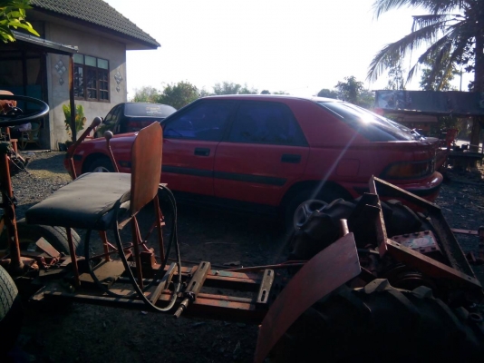 Mazda 323 ไฟป๊อปอัพ พร้อมใช้เครื่องดี สีสวยพอได้ ภายในสวย ทางไกลสบาย
