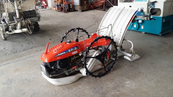 รถดำนา KUBOTA  รุ่น SP-2(1) เก่าญี่ปุ่น ดำนา 2 แถวเดินตาม  ขนาดกระทัดรัด สภาพสวย