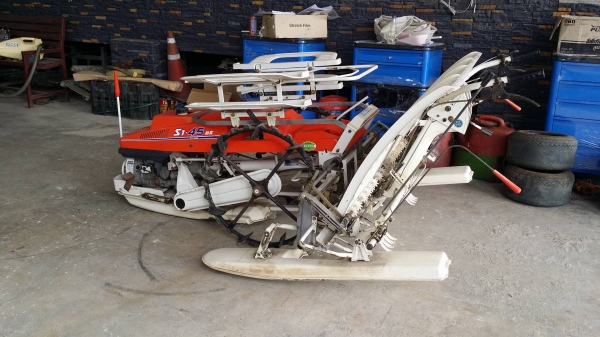 รถดำนา KUBOTA รุ่น S1-45DS เก่าญี่ปุ่น ดำนา 4 แถวเดินตาม  ขนาดกระทัดรัด สภาพสวย